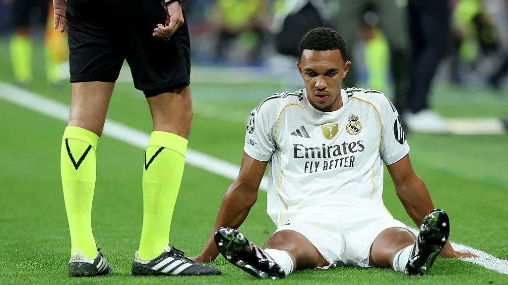 Trent Alexander-Arnold suffers early setback in Los Blancos UCL match